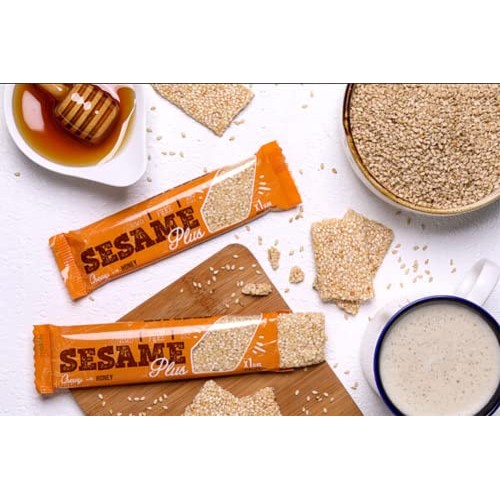 Sesame Plus Honey Sesame Bar – Sweet Snack, Sesame Snack With Ho...