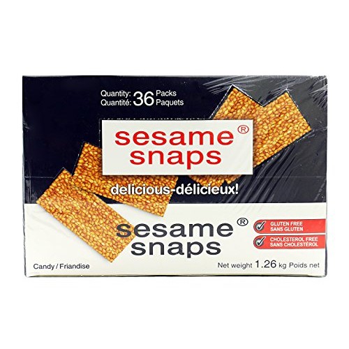 Sesame Snaps - 36 Packs X 35 Grams Net Weight 1.26 Kg