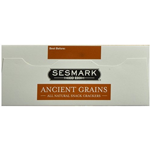 Sesmark Ancient Grains Rice Crackers, Sea Salt, 3.5 Ounce Pack