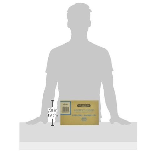 Sesmark Ancient Grains Rice Crackers, Sea Salt, 3.5 Ounce Pack