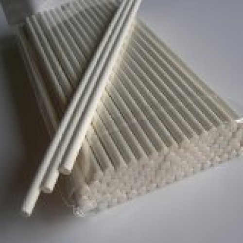 8 Inch Lollipop, Sucker Sticks, White 50 Ct