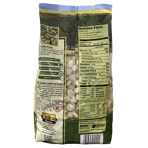 Setton Farms Premium Pistachios, Dry Roasted With Sea Salt, 32 O