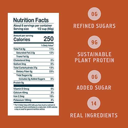 Seven Sundays Classic Bircher Apple Cinnamon Almond Muesli Cerea...