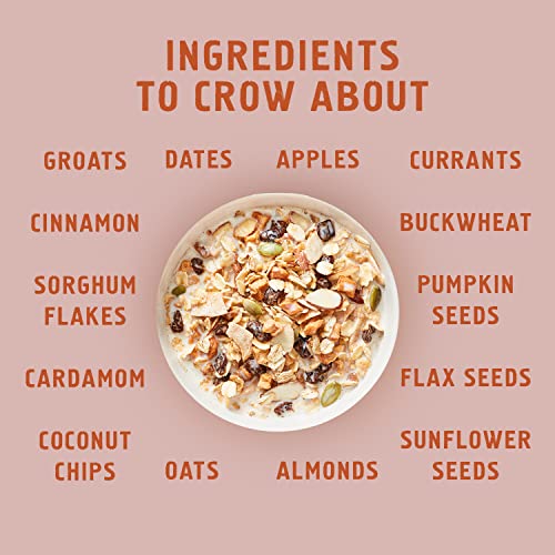 Seven Sundays Classic Bircher Apple Cinnamon Almond Muesli Cerea...