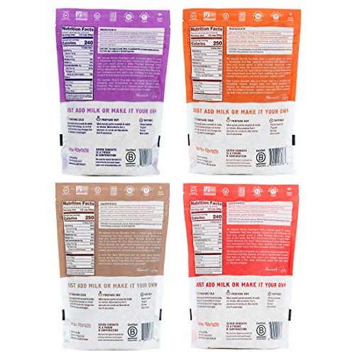 Seven Sundays Muesli Cereal 4-Flavor Variety Pack {12 Oz. Pouche