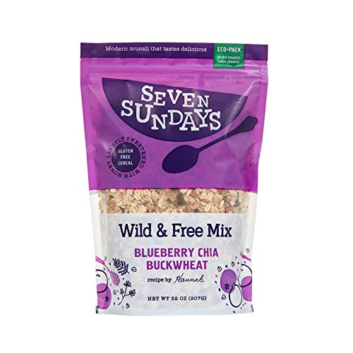 Seven Sundays Wild &Amp; Free Blueberry Chia Buckwheat Muesli Cereal