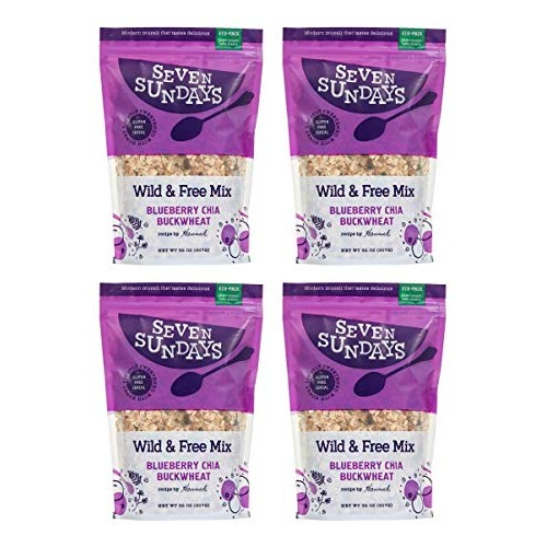 Seven Sundays Wild &Amp; Free Blueberry Chia Buckwheat Muesli Cereal
