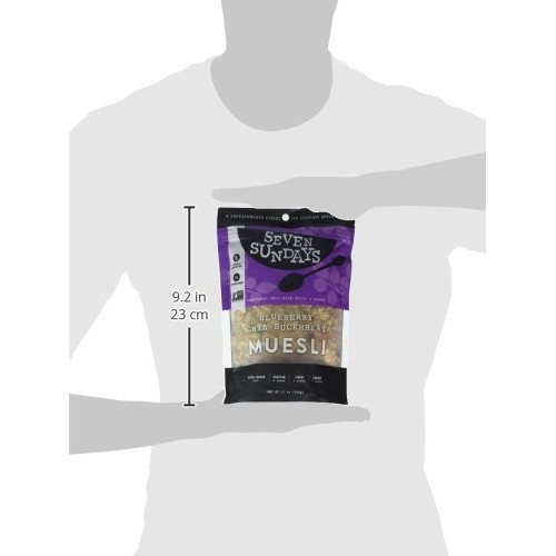 Seven Sundays Wild &Amp; Free Blueberry Chia Muesli Cereal {12 Oz. P