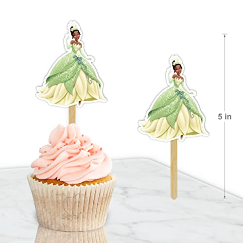 Seyal Prinss And The Frog Cupcake Topper