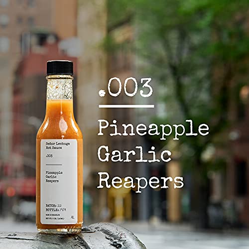 Señor Lechuga Hot Sauce .003 Pineapple Garlic Reaper