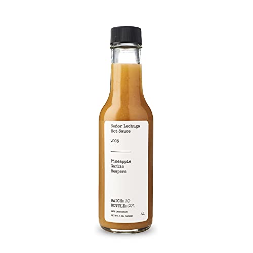 Señor Lechuga Hot Sauce .003 Pineapple Garlic Reaper