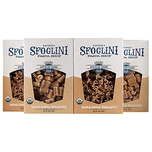 Sfoglini Organic Whole Grain Pasta Variety Pack, Whole Grain Rad