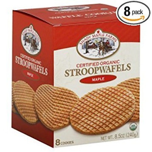 Organic Maple Waffle Cookie 8.50 Ounces Case Of 8