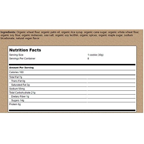 Shady Maple Farms Organic Cookie Waffles Maple, 1