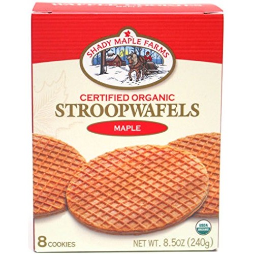 Shady Maple Farms Organic Cookie Waffles Maple, 1