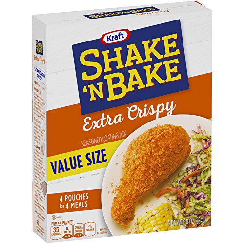 Shake N Bake Value Size Extra Crispy Seasoned Coating Mix 10 O