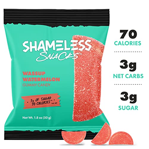 Shameless Snacks - Healthy Low Calorie Snacks, Low Carb Keto Gum...