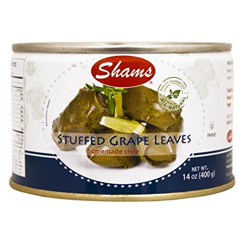 Shams Stuffed Grape Leaves, 14 Ounce Pack Of 12