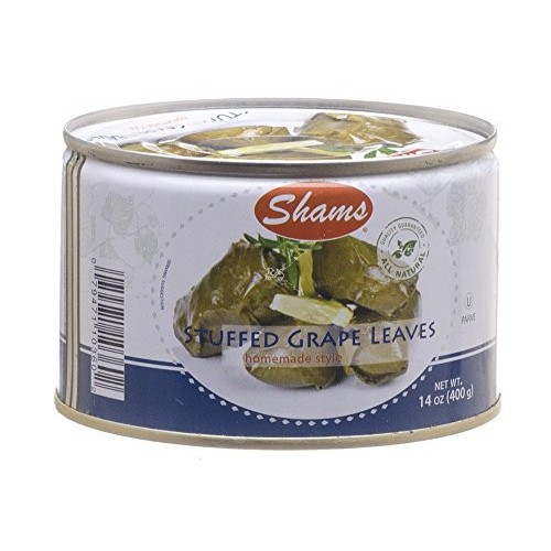 Shams Stuffed Grape Leaves Home Style 14 Oz. Pack Of 12.