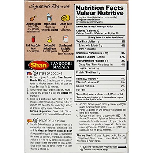 Shan Foods Masala Chicken Value Pack Tikka Bbq, Tandoori, Masal