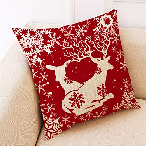 Shan-S Set Of 4 Merry Christmas Decorative Throw Pillow Covers 1