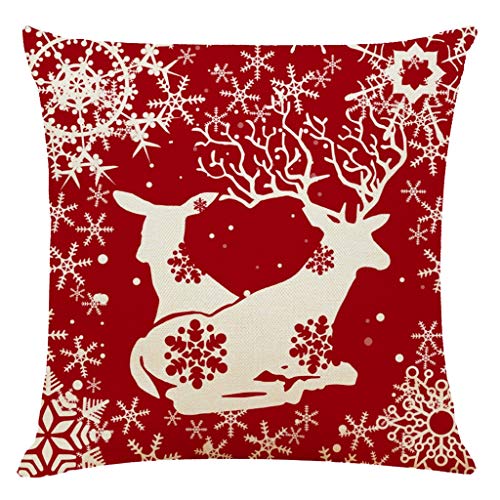 Shan-S Set Of 4 Merry Christmas Decorative Throw Pillow Covers 1