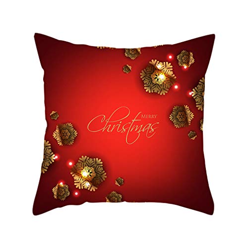 Shan-S Throw Pillow Covers, Modern Decorative Cotton Linen Chris