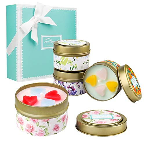 Shan-S Aromatherapy Candle Set Four Family Travel Aromatherapy C