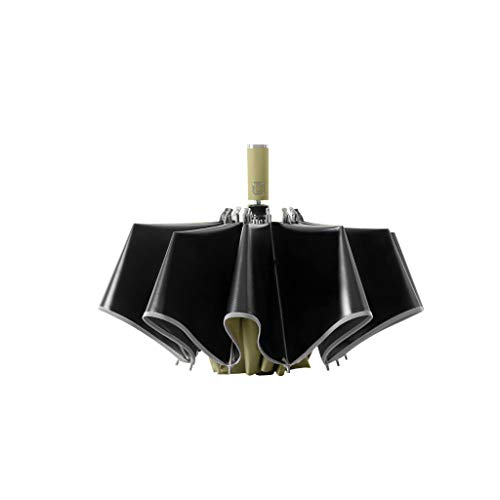 Shan-S Automatic Windproof Reverse Umbrella,Upgrade 10 Ribs Fold
