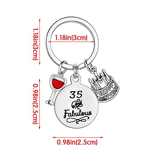 Shan-S Birthday Gifts Live Laugh Love Birthday Keychains Inspira