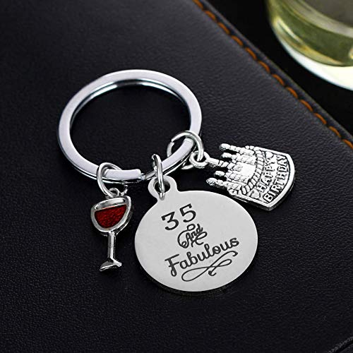 Shan-S Birthday Gifts Live Laugh Love Birthday Keychains Inspira