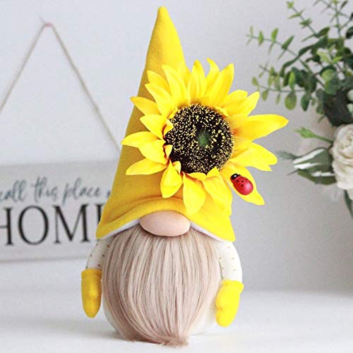 Shan-S Bumble Bee Sunflower Gnome Scandinavian Tomte Nisse Swedi