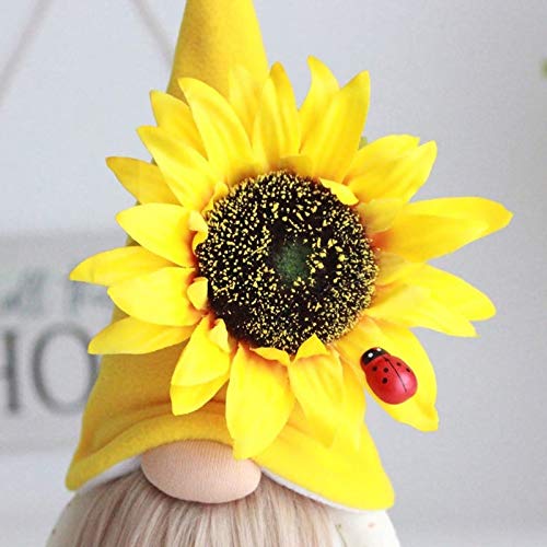 Shan-S Bumble Bee Sunflower Gnome Scandinavian Tomte Nisse Swedi