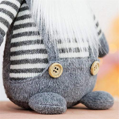 Shan-S Christmas Swedish Plush Knitted Gnome Tomte Faceless Doll