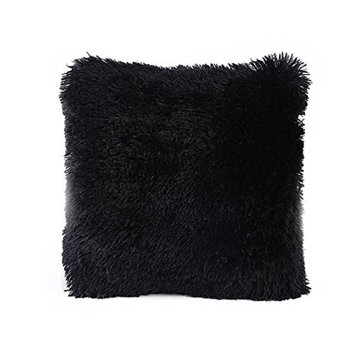 Shan-S Plush Throw Pillow Case, Luxury Soft Sea Lion Velvet Faux