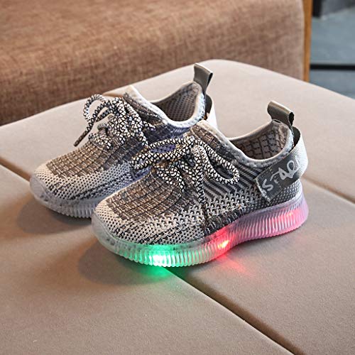 Shan-S Toddler Girls Boys Kids Led Luminous Sneaker Kids Childre