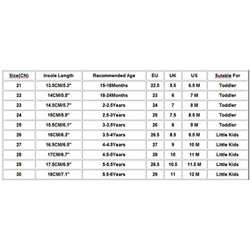 Shan-S Toddler Girls Boys Kids Led Luminous Sneaker Kids Childre