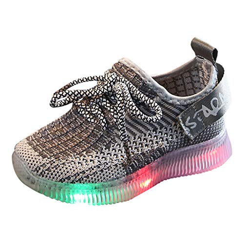 Shan-S Toddler Girls Boys Kids Led Luminous Sneaker Kids Childre