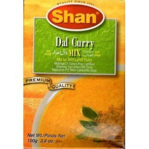 Shan Daal Masala Lentil Curry Mix, 100 Grams Pack Of 6