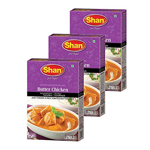 Shan Butter Chicken Recipe And Seasoning Mix 1.76 Oz 50G - Spi