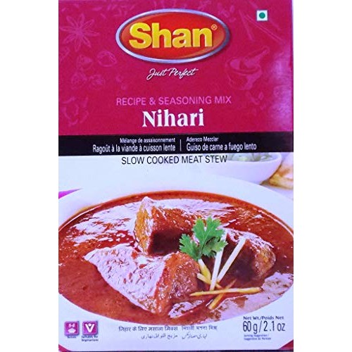 Shan Nihari Recipe &Amp; Seasoning Mix For Slow Cooked Meat Stew - P