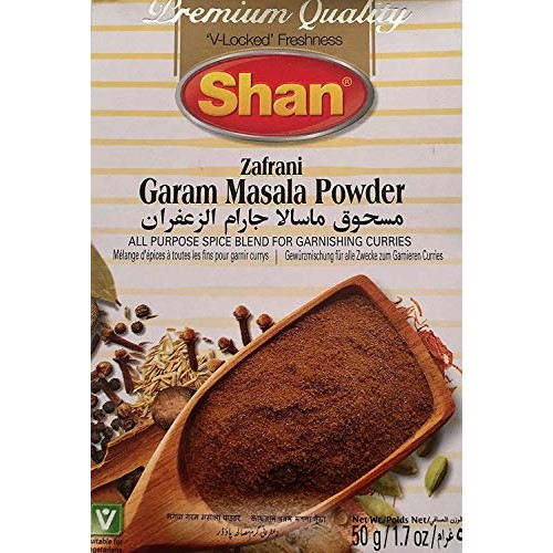 Shan Zafrani Garam Masala Powder - 50G - Pack Of 2