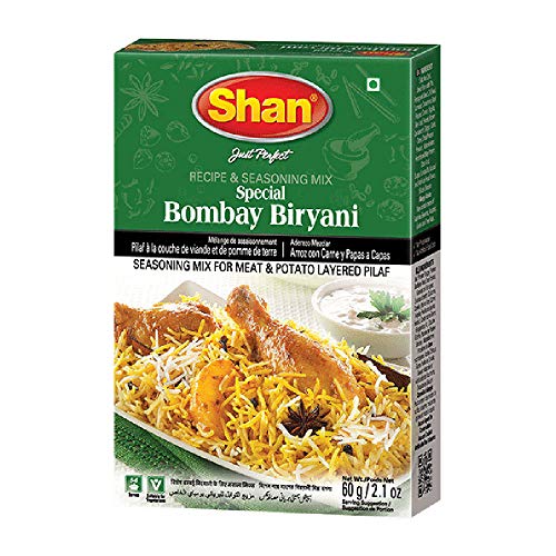 Shan Bombay Biryani Recipe And Seasoning Mix 2.11 Oz 60G - Spi