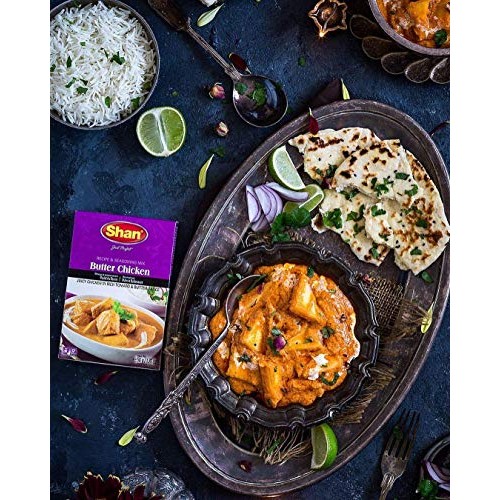 Shan Butter Chicken Recipe And Seasoning Mix 1.76 Oz 50G - Spi