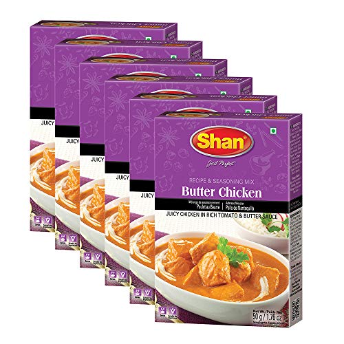 Shan Butter Chicken Recipe And Seasoning Mix 1.76 Oz 50G - Spi