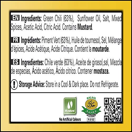 Shan Chili Pickle 35.27 Oz 1000G - Hot And Tangy Chilies Pickl