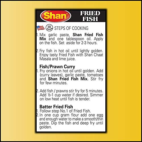 Shan Fried Fish Recipe And Seasoning Mix 1.76 Oz 50G - Spice P