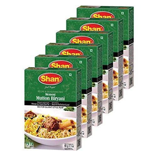 Shan Memoni Mutton Biryani Recipe And Seasoning Mix 2.11 Oz 60G