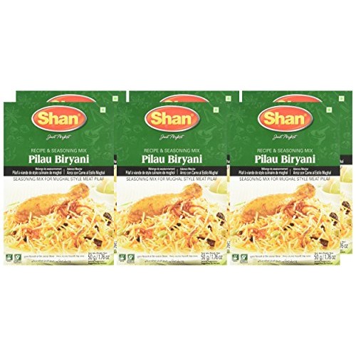 Shan Pilau Biryani Mix - 50 Gms X 6 Pcs