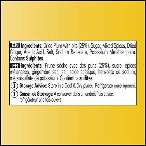 Shan Plum Chutney 14.1 oz 400g - Tasty Accompaniment from Fres...